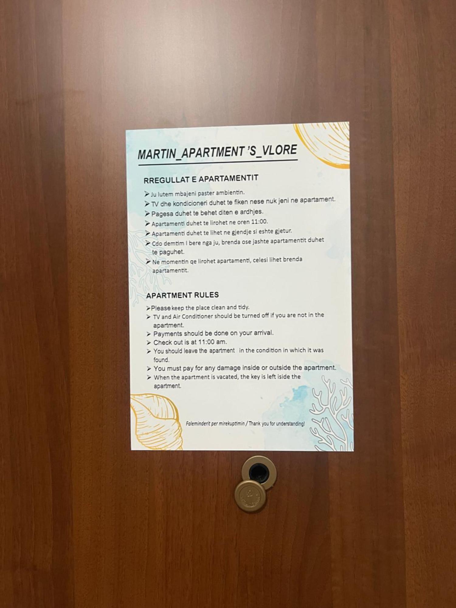 Martin Ferraj Riviera Apartment Vlore